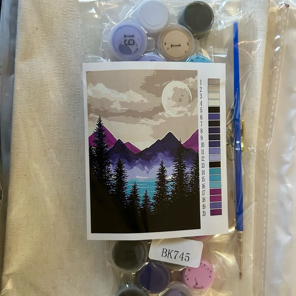 Mountain Landscape Paint by Numbers Kit